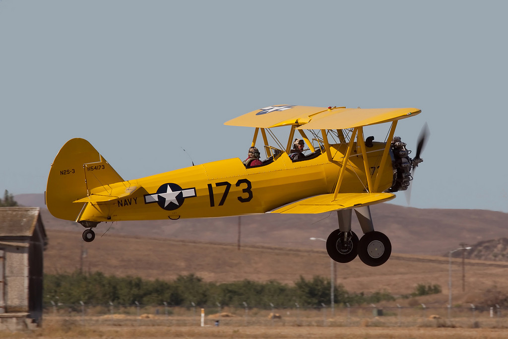 Andreas Hotea and Stearman N54173