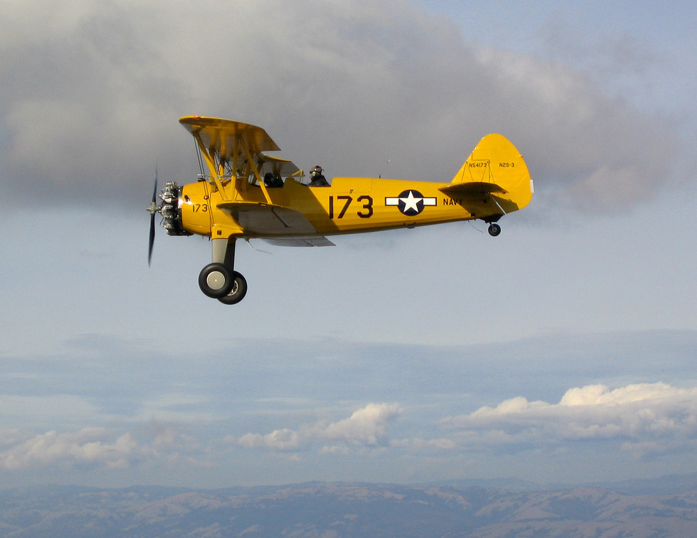 Andreas Hotea and Stearman N54173