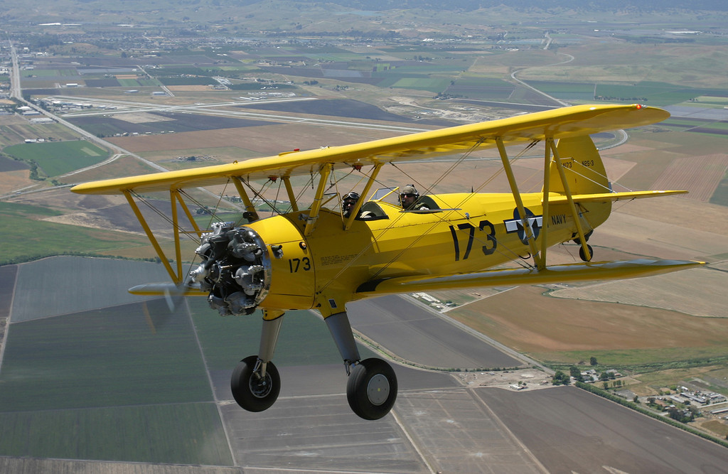 Andreas Hotea and Stearman N54173