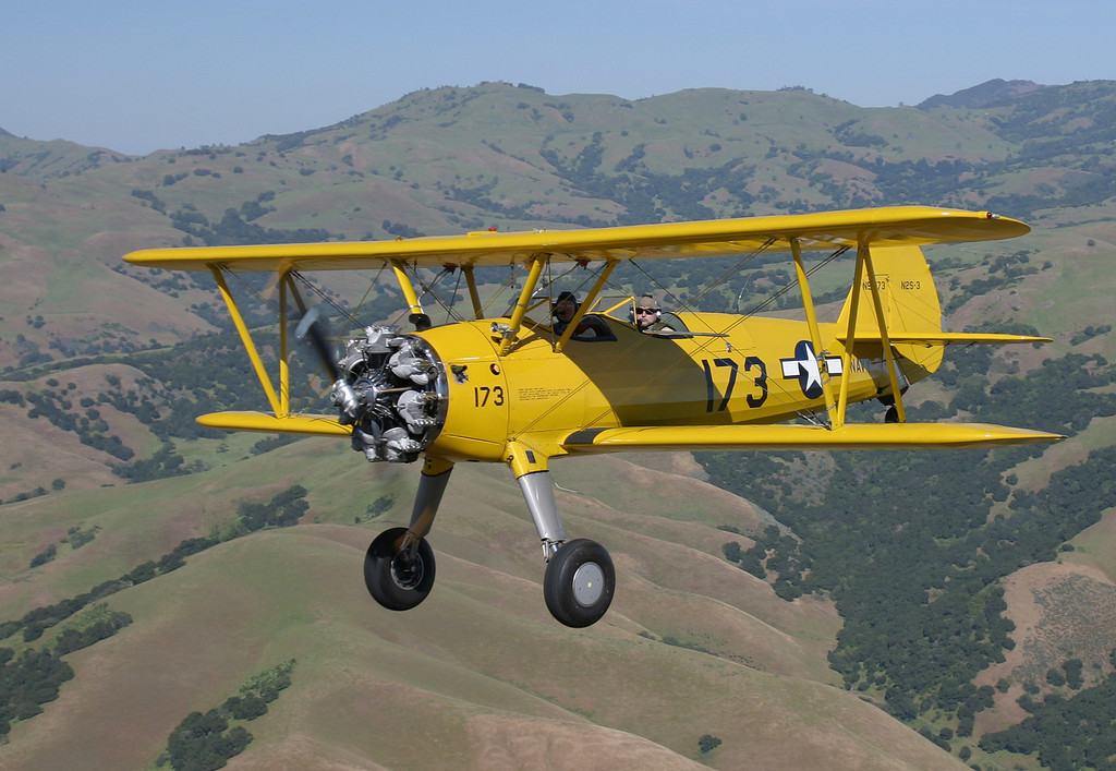 Andreas Hotea and Stearman N54173