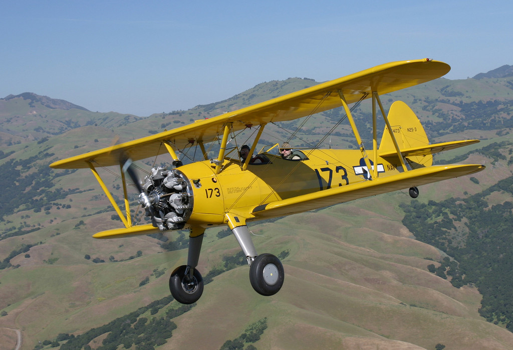 Andreas Hotea and Stearman N54173